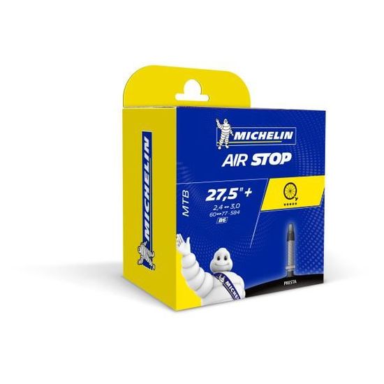 Chambre à air Michelin Airstop Butyl (B6) - 27,5"+ 60/77-584 Presta 40 mm