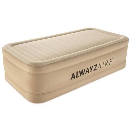lit gonflable bestway alwayzaire confort choice fortech 1 personnes cdiscount sport