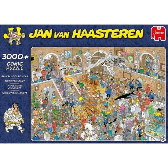 Puzzle - JUMBO - Gallery Of Curiosities - 3000 pièces - Jan Van Haasteren