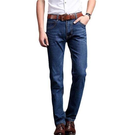 Jean 100 coton homme discount