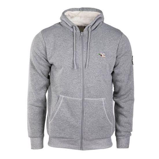 Sweat capuche fourré homme shop