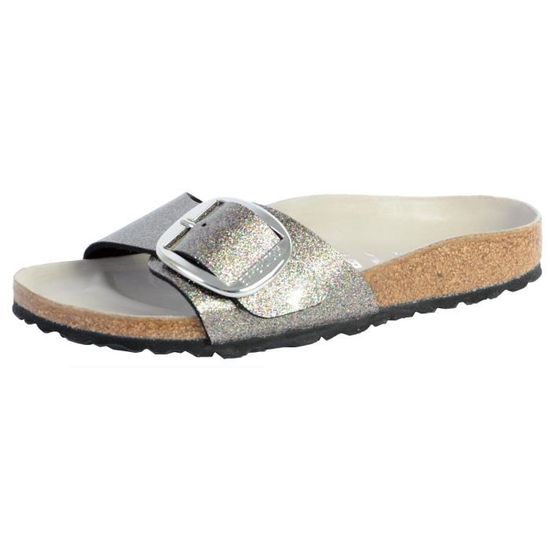 Birkenstock femme best sale noir paillette