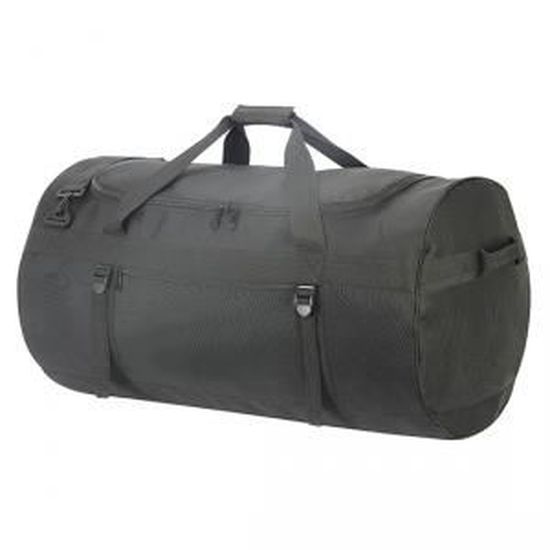 Sac Voyage Militaire Tr S Grand Volume Imperm A Noir Achat