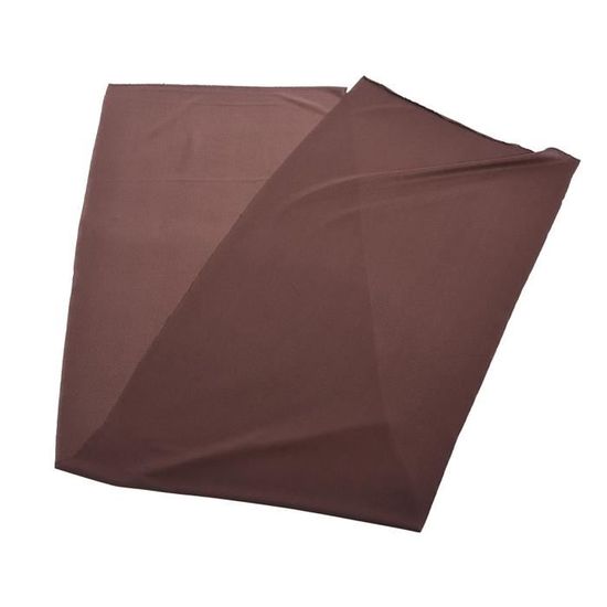 Tissu Maille Pour Enceinte 1,7 X 0,5 M – Protection Anti-poussière, Fibre Chimique, Couleur Marron Ou Noir