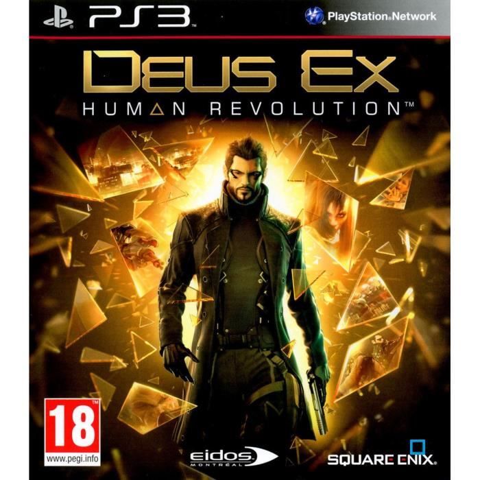 Deus Ex Human Revolution Jeu Console Ps3 Achat Vente Jeu Ps3 Deus Ex Human Revolution Ps3 Cdiscount