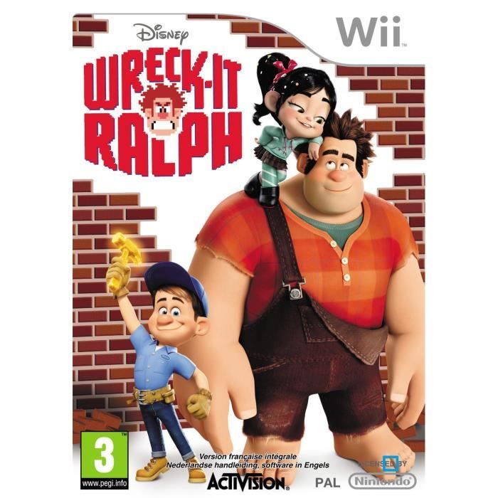Activision Wreck It Ralph / Jeu Console Wii