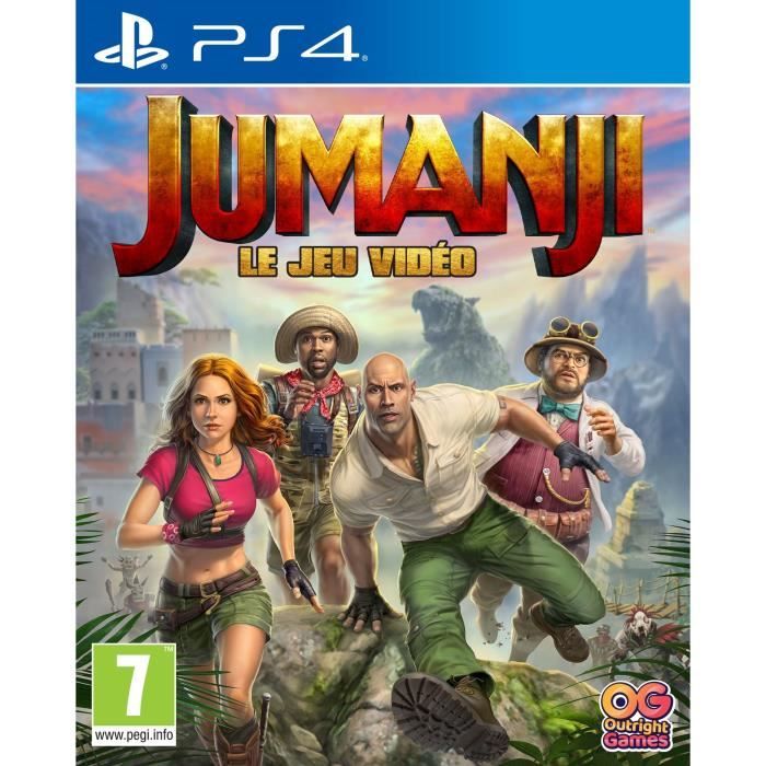 Jumanji Le Jeu Video Jeu Ps4 Achat Vente Jeu Ps4 Jumanji Jeu