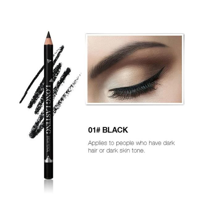 Outil cosmétique de maquillage de crayon de crayon d'eyeliner de sourcil d'eyeliner imperméable d'oeil XDD90924689A_lucypllo