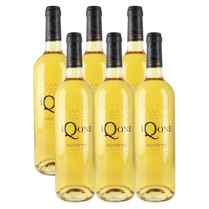 iQone 2017 - Sauternes - Vin Blanc Doux - Carton de 6 bouteilles 75cl