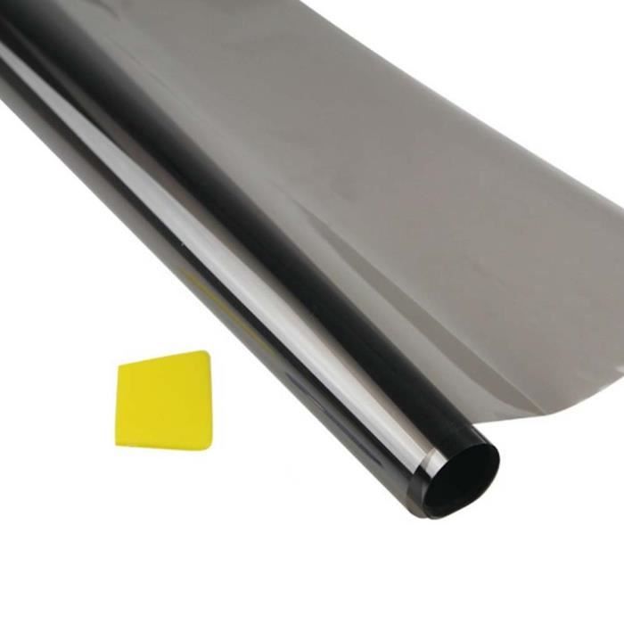 Film autocollant pour vitres de voiture - 75cm x 6M, bloc de teinte, protection solaire - Modèle: Transmittance 35 - ANQCFSYA00347