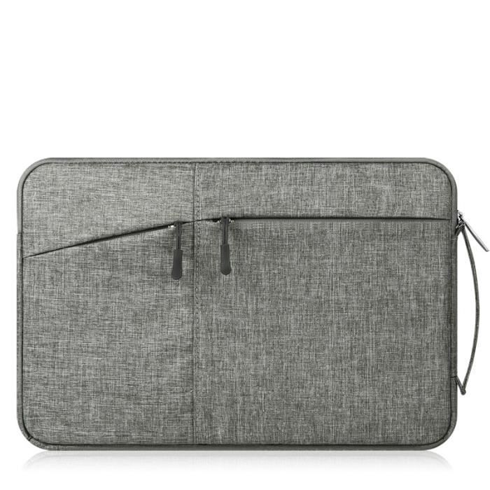 Sacoches & Housses Ordinateur,Pour Huawei Matebook D 14 Quakeproof sac à manches pour Macbook Air Pro - Type Gris foncé-15.6-pouces