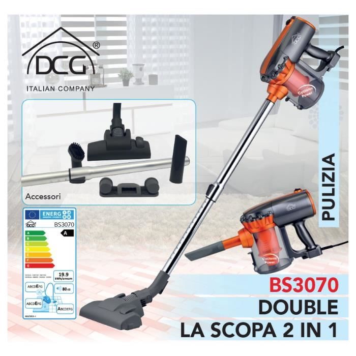 DCG bs3070 aspirateur électrique sans sac cyclonic aspirateurs 600w