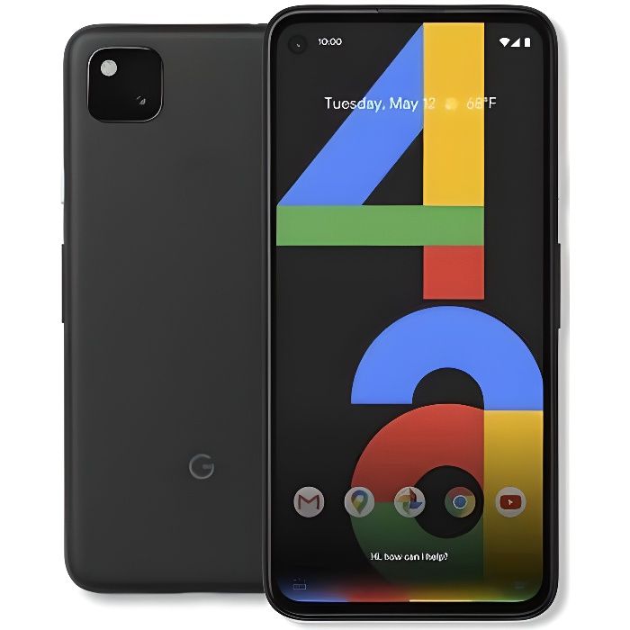 Google Pixel 4A LTE Single Sim 6 + 128 Go juste noir