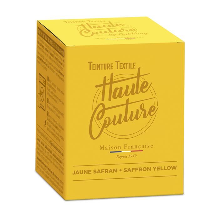 Teinture textile haute couture jaune safran 350g