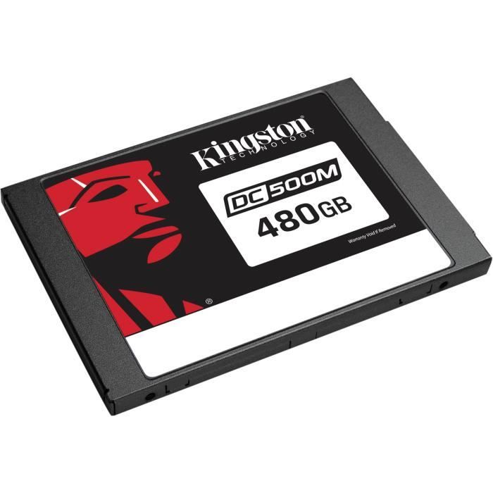 Kingston SSD DC500 2.5- 480 Go Série ATA III 3D TLC