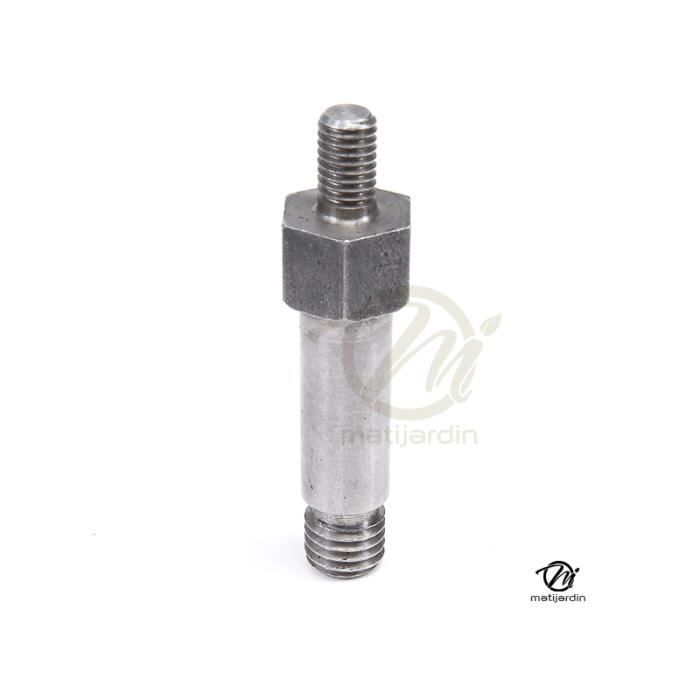 Adaptateur pour tête débroussailleuse. Mâle. Ø 8x1,25. Pas à gauche