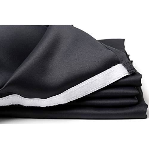 Moondream Doublure Occultante Fixation par Bande Scratch Noir 240 x 135 cm