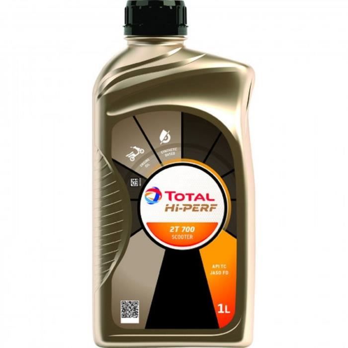 TOTAL HI-PERF 2T 700 Scooter - Huile moteur - 1 L