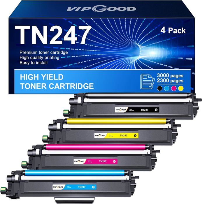 Hehua TN247 Cartucho De Tóner Compatible Para Brother TN-243cmyk Para