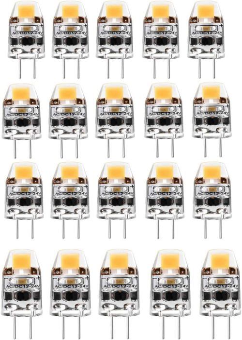 Ampoules G4 LED Dimmable, 2W LED Equivalent 20W Ampoule à Halogène