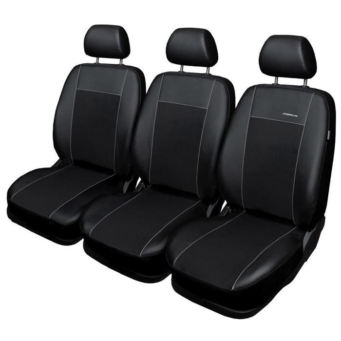 Housses De Siège Sur Mesure Pour Renault Trafic III Van (2014+) - Protection Complète Avec Sécurité Airbag