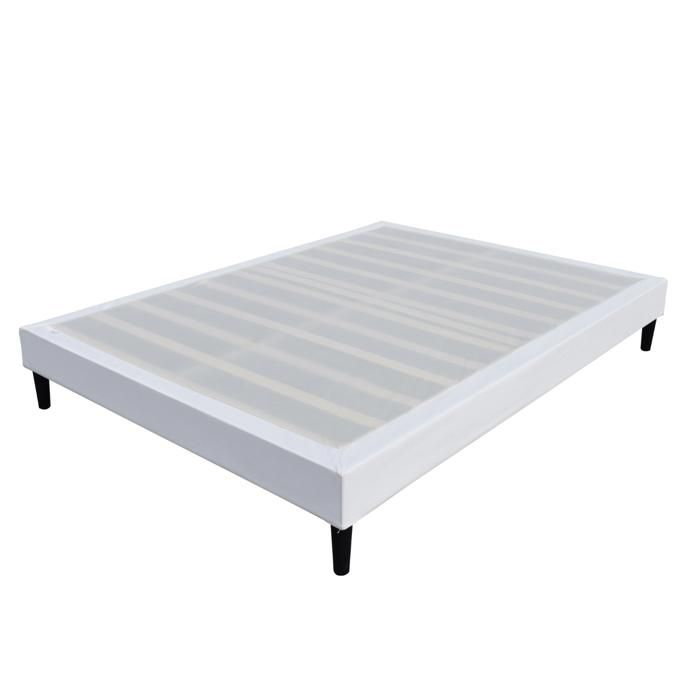 Gregory - Solide et Confortable Sommier Tapissier marron Pieds en 20 cm pour matelas en 180x200 - 2 x 13 Lattes - Mo - Maison Gregory - Solide et Confortable Sommier Tapissier marron Pieds en 20 cm pour matelas en 180x200 - 2 x 13 Lattes - Mo - Maison