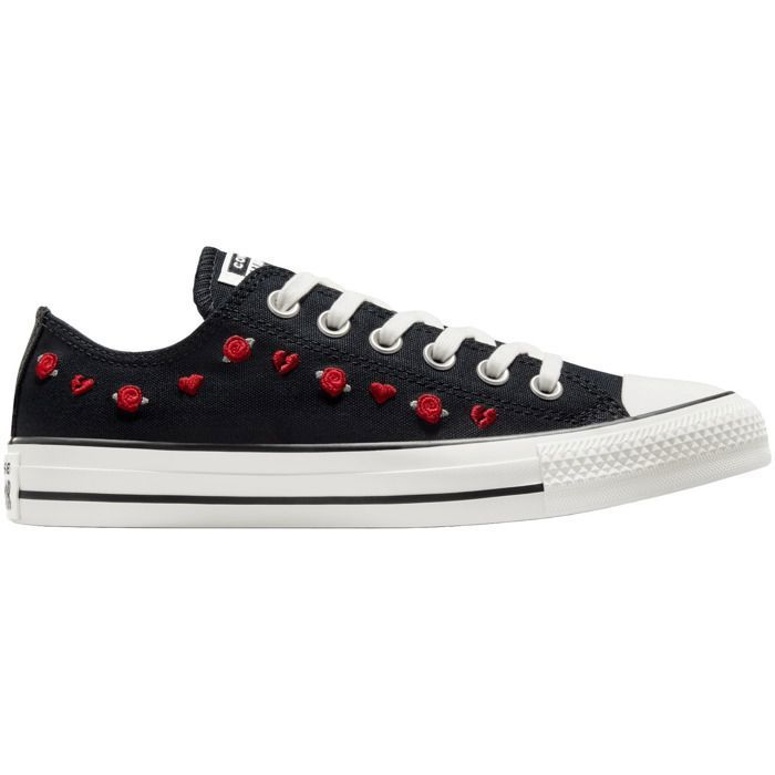 Converse Baskets Converse Chuck Taylor All Star Valentine Day Noir Mixte