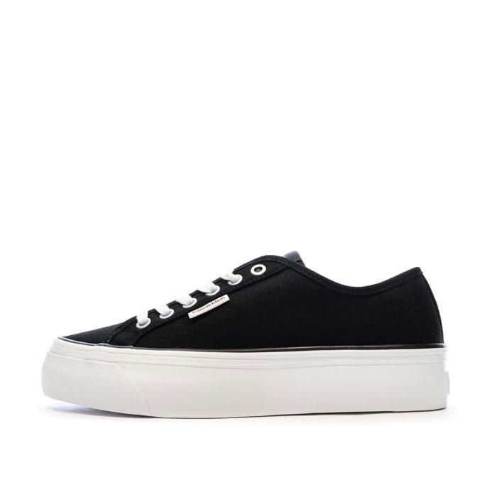 Calvin Klein Baskets Noires Femme Calvin Klein Jeans Vulc