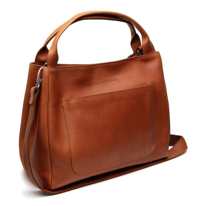 The Chesterfield Brand Sac à main marron en cuir pour femme - Fioline Shoulderbag Cognac 323814