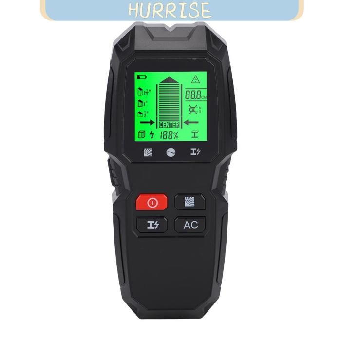 Scanner mural 5 en 1 détecteur de montants multifonctionnel avec écran LCD pour la détection de fils AC en bois et métal derrière