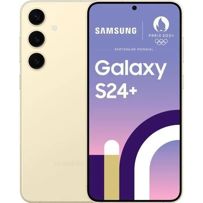 Smartphone - SAMSUNG Galaxy S24 Plus 256 Go 5G - CREME - Single SIM US Version