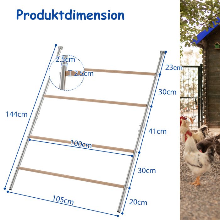 Grand perchoir pour poules jouet amusant accessoire poulailler