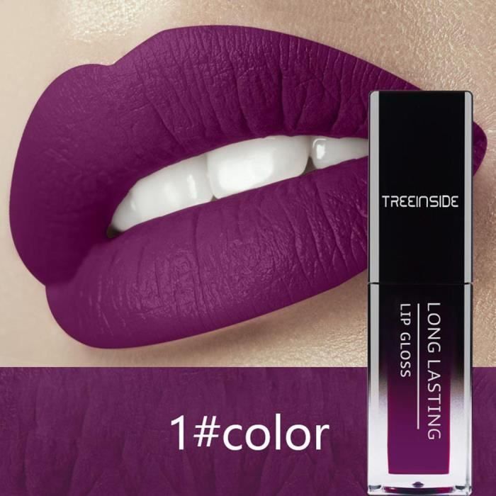Rouge à Lèvres Matte Longue Durée Hydratant Liquide 1