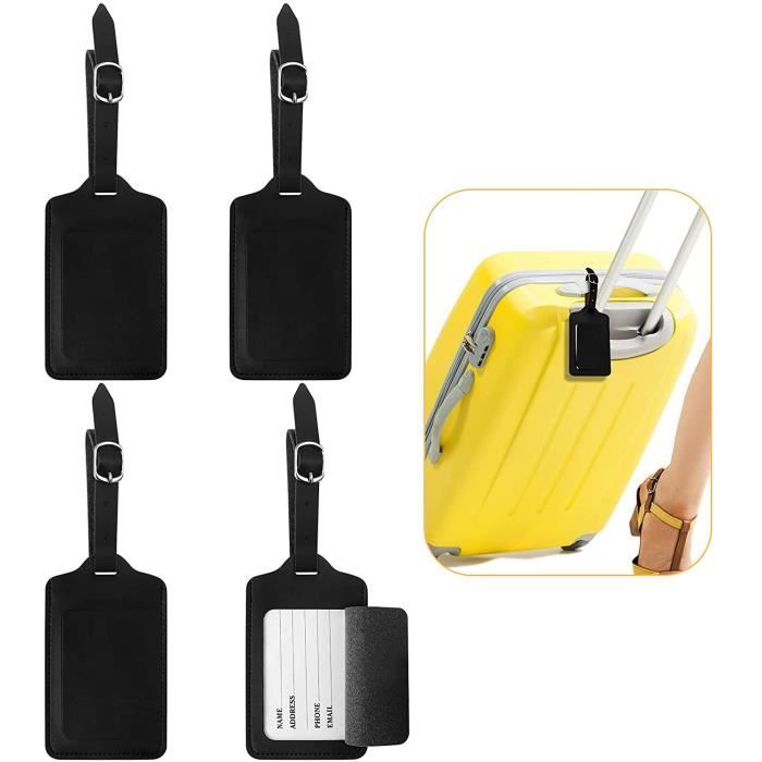 Mignon Dessin Animé Carlin 1 Pièce Valise Étiquette Identifiants Pu