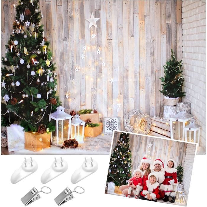 Sfondo Fotografico Di Natale Kate – Arco Di Natale E Corridoio Invernale 2,2x1,5m – Microfibra Per Ritratti Famiglia E Photocall - 5
