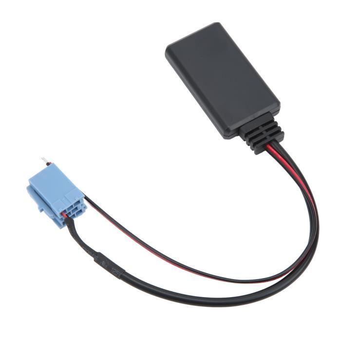 POR adaptateur de câble auxiliaire Adaptateur audio sans fil Bluetooth pour autoradio câble