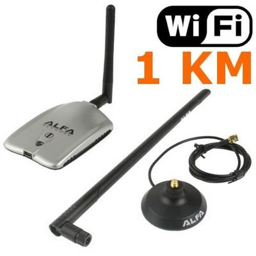 Antenne Wifi Sans Fil Usb Portee De 1 Km Alfa Prix Pas Cher Cdiscount