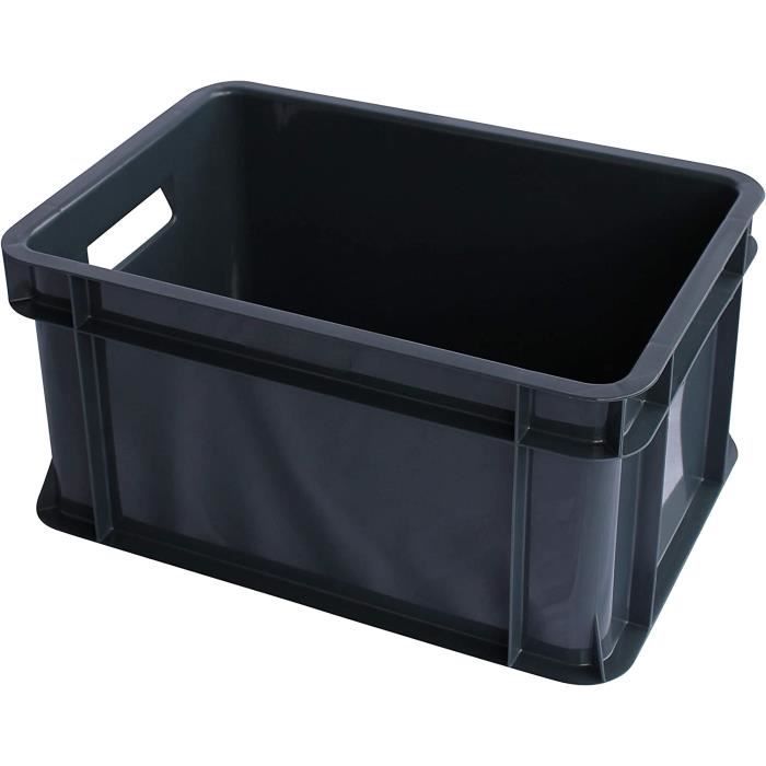 Caisse de rangement empilable en plastique | Fr