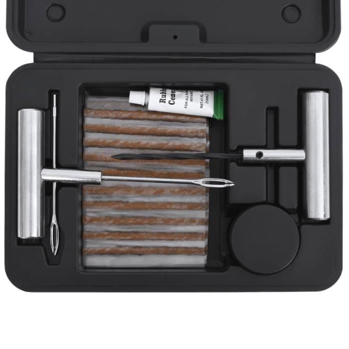 CYJJYZ 64 Pcs Kit Reparation Pneu Voiture, Kit de réparation CYJJYZ 64 Pcs Kit Reparation Pneu Voiture, Kit de réparation