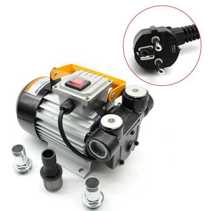 POMPE A FUEL Pompe De Transfert A Gasoil 230V 60L/Min - 550W - 3600L/H