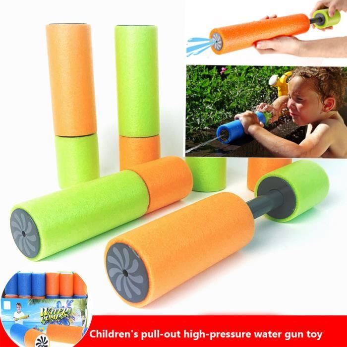Pistolet A Eau Enfant Adulte Lot 6 Pack,44Cm Fusil A Eau Puissant En