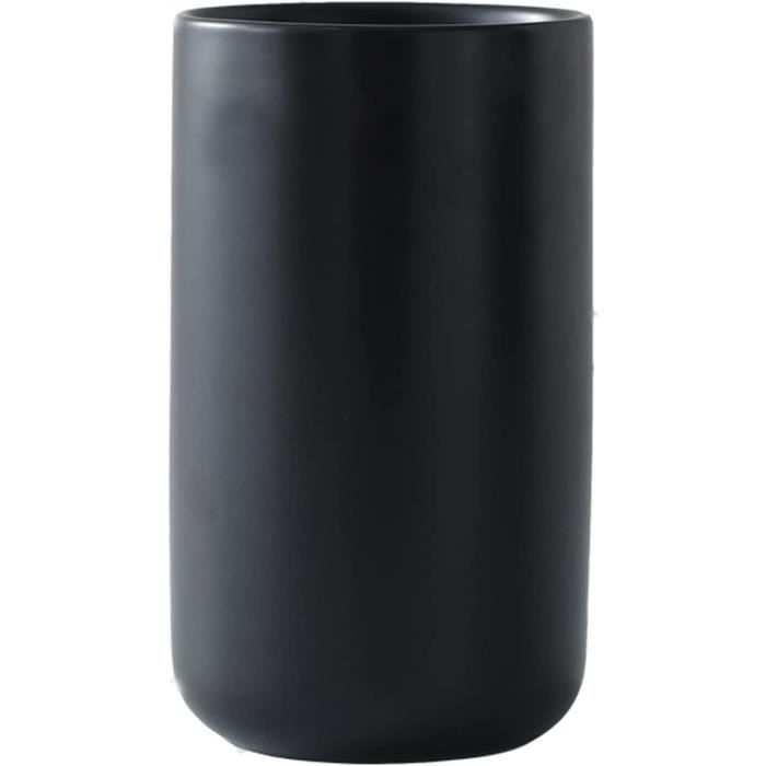 Porte-ustensiles De Cuisine En Acier Inoxydable - Rangement Comptoir Pratique - Noir Ou Blanc - 10x13cm