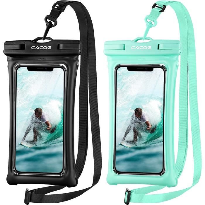 Sac étanche anti-chute pour téléphone portable, natation, plongée