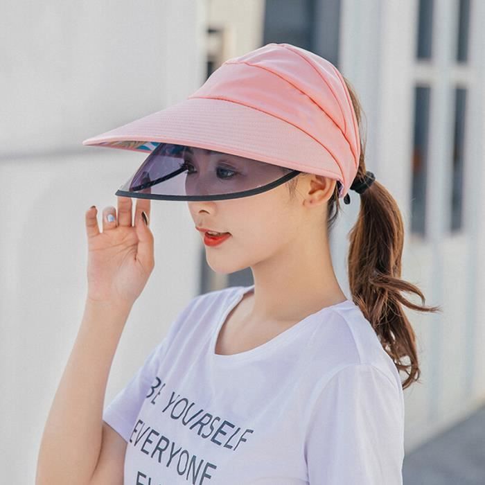Chapeau de Soleil Chapeau pare soleil unisexe couvre visage