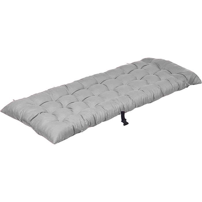 Coussin Housse Chaises Longues Transat Mer Jardin Terrasse 45x120 Uni