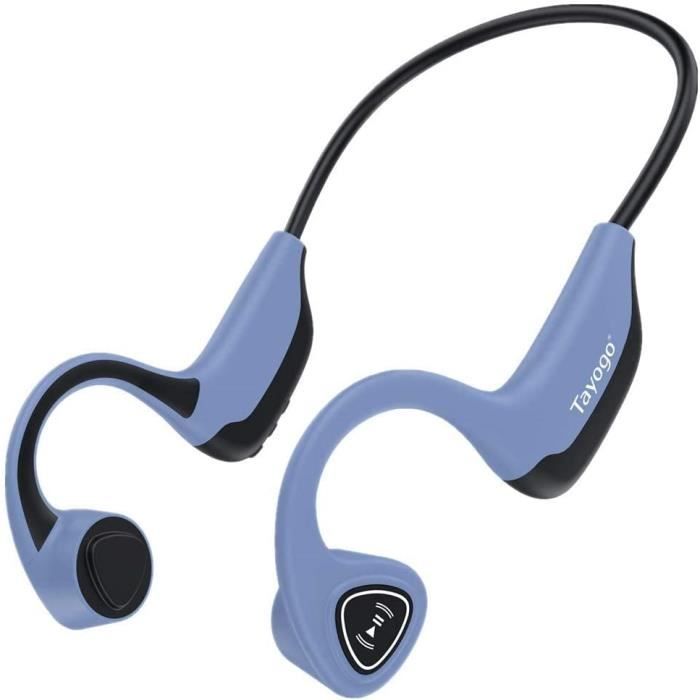 Acheter Casque Bluetooth à Conduction osseuse, crochet d'oreille, écouteurs  mains libres, sans fil, étanche IPX5, avec micro