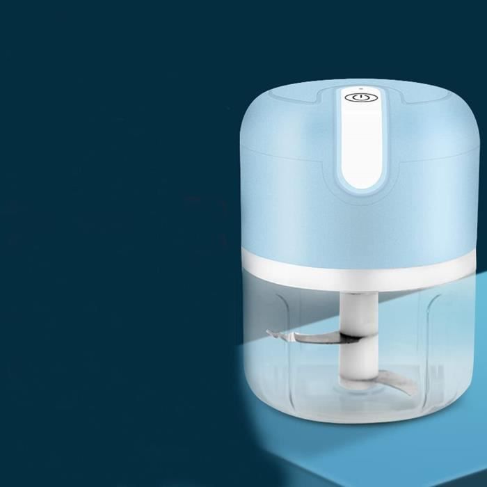 HURRISE Mini hachoir alimentaire Mini hachoir à ail électrique, sans
