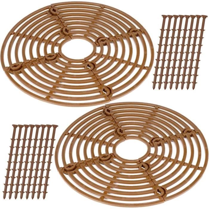 mizikuu 4 Pièces Protection Plante Chat, 30cm Grille Protection Plante Cadre de Grille de Couverture avec 16 Clous de Sol pour Plantes en Pot Grille Pot Fleur de Couverture de Jardin mizikuu 4 Pièces Protection Plante Chat, 30cm Grille Protection Plante Cadre de Grille de Couverture avec 16 Clous de Sol pour Plantes en Pot Grille Pot Fleur de Couverture de Jardin