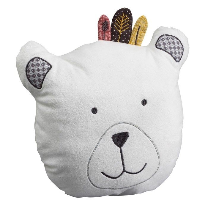 Sauthon Baby Deco Coussin Deco Tete D Ours Timouki Cdiscount Puericulture Eveil Bebe