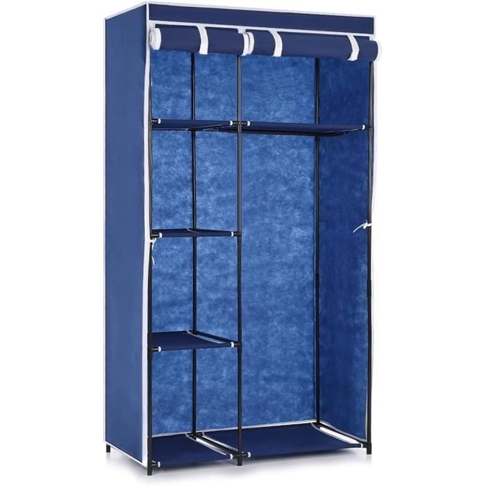 Armoire de Rangement Armoire de en tissu Armoire Roll Up Vêtements